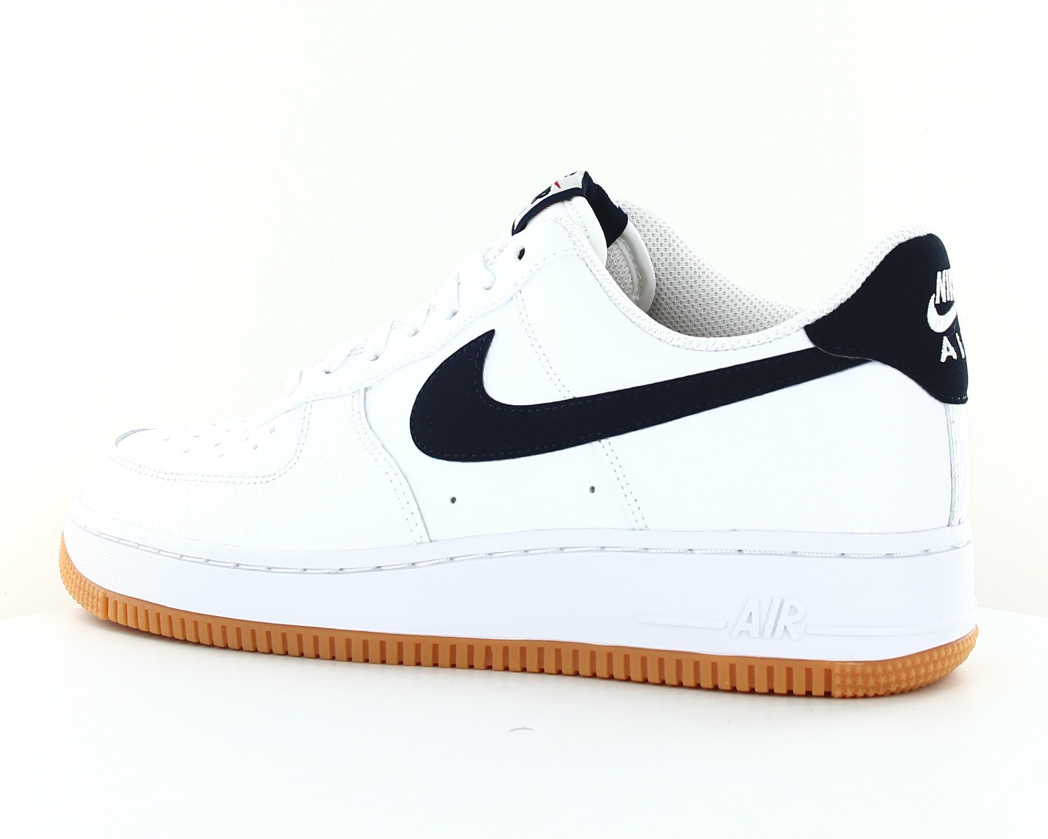 Nike Air force 1 07 2 Blanc bleu marine gomme CI0057 100